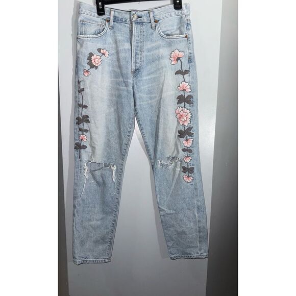 Citizens of Humanity Lyia embroidered jeans approximately‎ size 10 - Picture 1 of 9